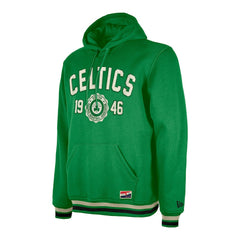 New Era - Boston Celtics Throwback Vintage Pullover Hoodie - Kelly Green