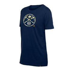 New Era - Denver Nuggets Women's Glam Game Flower T-Shirt - Navy