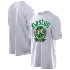 New Era - Boston Celtics Throwback Prep Oversized T-Shirt - White