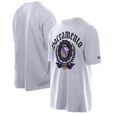 New Era - Sacramento Kings Throwback Prep Oversized T-Shirt - White
