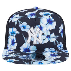 New York Yankees New Era Adventure Pattern Golfer Trucker Snapback Hat Sale