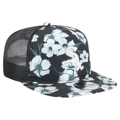 Chicago White Sox New Era Adventure Pattern Golfer Trucker Snapback Hat Online
