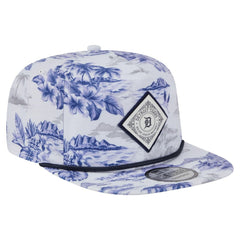 Detroit Tigers New Era Printed Island Golfer Snapback Hat Lifestyle