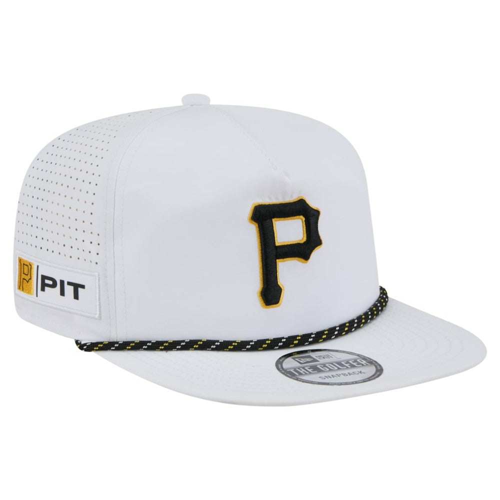 Pittsburgh Pirates New Era Perforated Golfer Snapback Hat On Sale