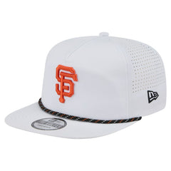 San Francisco Giants New Era Perforated Golfer Snapback Hat Lifestyle