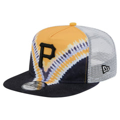 Pittsburgh Pirates New Era Tie-Dye Golfer Trucker Adjustable Hat Near Me