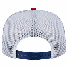 Texas Rangers New Era Tie-Dye Golfer Trucker Adjustable Hat Clearance