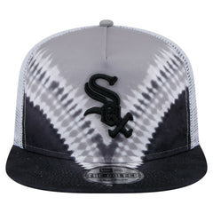 Chicago White Sox New Era Tie-Dye Golfer Trucker Adjustable Hat Lifestyle