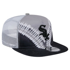 Chicago White Sox New Era Tie-Dye Golfer Trucker Adjustable Hat Lifestyle