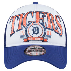 Detroit Tigers New Era Distressed 9FORTY A-Frame Adjustable Trucker Hat Online