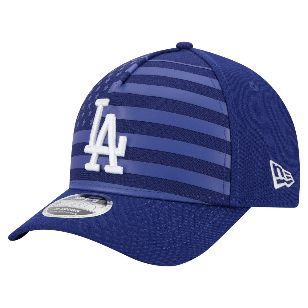 Los Angeles Dodgers New Era American Flag 9FORTY M-Crown A-Frame Adjustable Hat On Sale