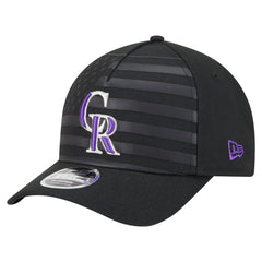 Colorado Rockies New Era American Flag 9FORTY M-Crown A-Frame Adjustable Hat On Sale