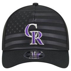 Colorado Rockies New Era American Flag 9FORTY M-Crown A-Frame Adjustable Hat On Sale