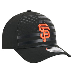 San Francisco Giants New Era American Flag 9FORTY M-Crown A-Frame Adjustable Hat Lifestyle