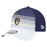 Milwaukee Brewers New Era Gradient 9FORTY M-Crown Adjustable Hat Sale