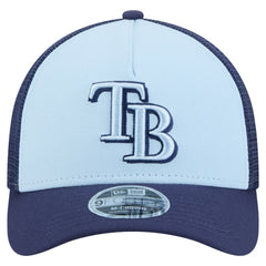 Tampa Bay Rays New Era 2-Tone Color Pack 9FORTY M-Crown A-Frame Adjustable Hat Lifestyle