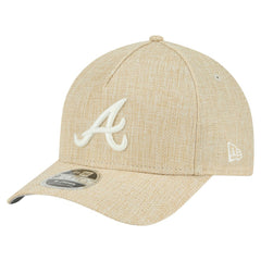 Atlanta Braves New Era Cotton Weave M-Crown A-Frame 9FORTY Adjustable Hat Clearance