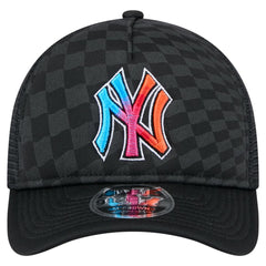 New York Yankees New Era Gradient 9FORTY A-Frame M-Crown Trucker Adjustable Hat Online