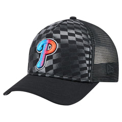 Philadelphia Phillies New Era Gradient 9FORTY A-Frame M-Crown Trucker Adjustable Hat discount