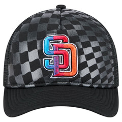 San Diego Padres New Era Gradient 9FORTY A-Frame M-Crown Trucker Adjustable Hat Clearance