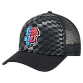 San Francisco Giants New Era Gradient 9FORTY A-Frame M-Crown Trucker Adjustable Hat Clearance