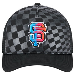 San Francisco Giants New Era Gradient 9FORTY A-Frame M-Crown Trucker Adjustable Hat Clearance