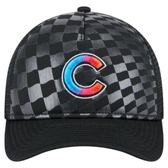 Chicago Cubs New Era Gradient 9FORTY A-Frame M-Crown Trucker Adjustable Hat Sale