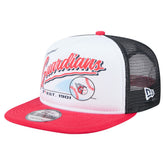 Cleveland Guardians New Era Retro Script Trucker 9FIFTY Snapback Hat Sale