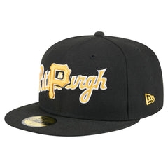Pittsburgh Pirates New Era Overlap 59FIFTY Fitted Hat for sale