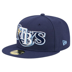 Tampa Bay Rays New Era Overlap 59FIFTY Fitted Hat Sale