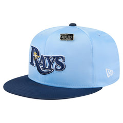 Tampa Bay Rays New Era Satin 59FIFTY Fitted Hat Clearance