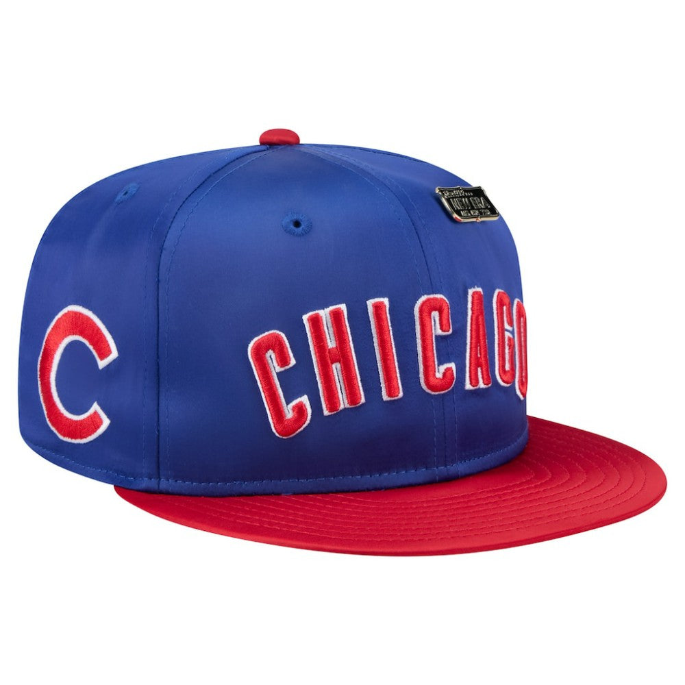 Chicago Cubs New Era Satin 59FIFTY Fitted Hat Online