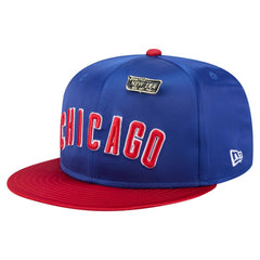 Chicago Cubs New Era Satin 59FIFTY Fitted Hat Online