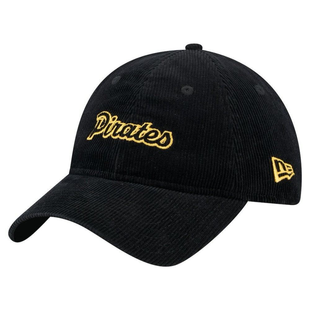 Pittsburgh Pirates New Era Women's Corduroy 9TWENTY Adjustable Hat Lifestyle