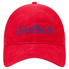 St. Louis Cardinals New Era Women's Corduroy 9TWENTY Adjustable Hat discount