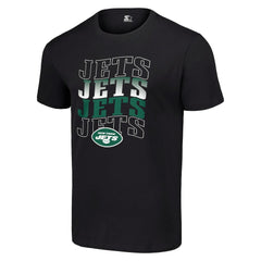 New York Jets Starter Four Name T-Shirt Black - NFL