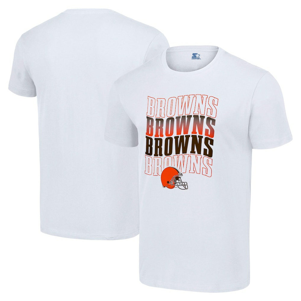 Cleveland Browns Starter Four Name T-Shirt White - NFL