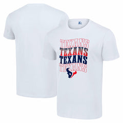Houston Texans Starter Four Name T-Shirt White - NFL