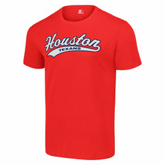Houston Texans Starter City Tailsweep T-Shirt Red - NFL