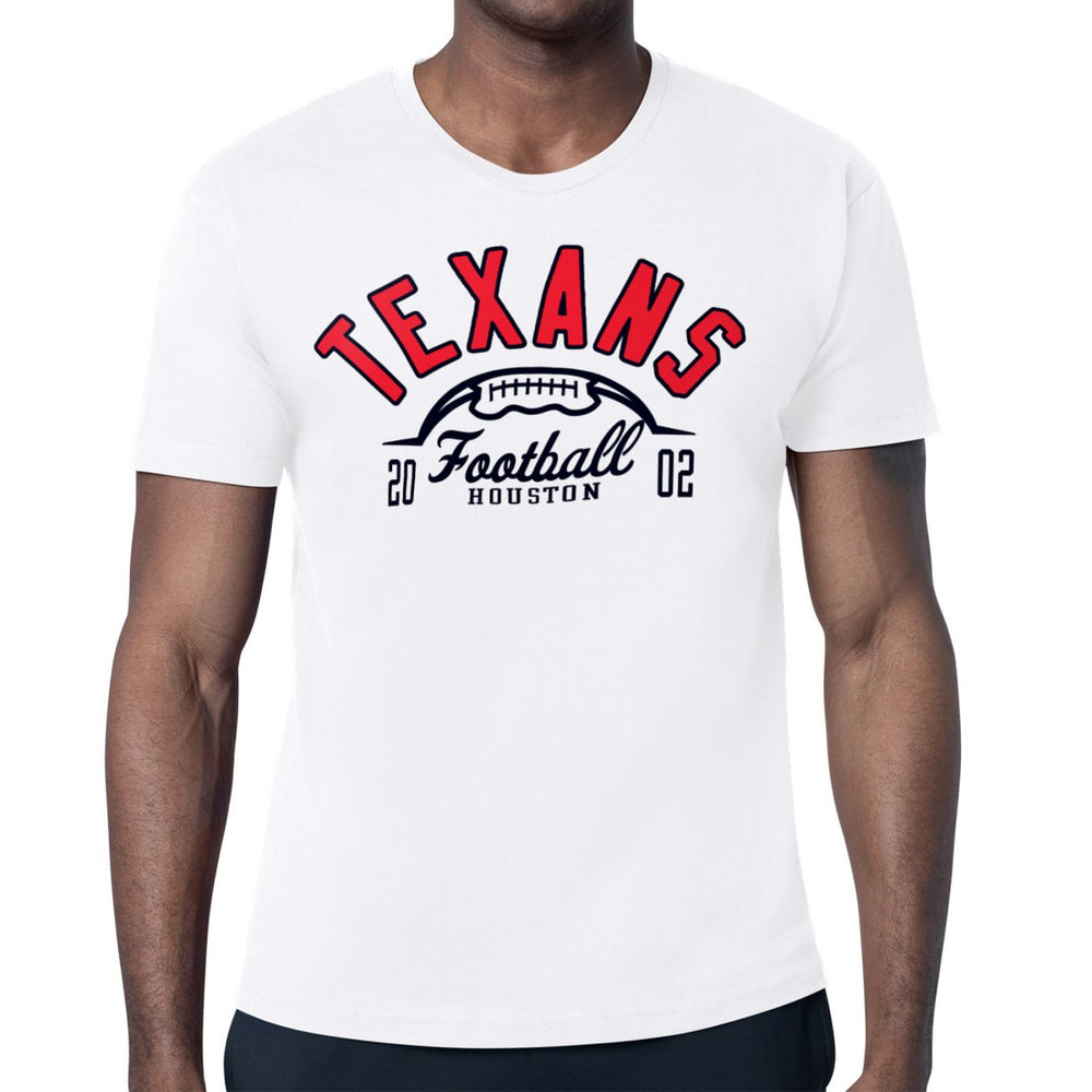 Houston Texans Starter Half Ball Logo T-Shirt White - NFL