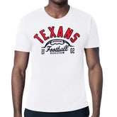 Houston Texans Starter Half Ball Logo T-Shirt White - NFL