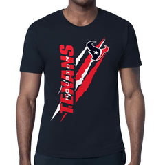 Houston Texans Starter Color Scratch T-Shirt Navy - NFL