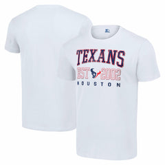 Houston Texans Starter Distressed Graphic T-Shirt White - NFL