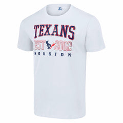 Houston Texans Starter Distressed Graphic T-Shirt White - NFL
