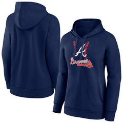 Atlanta Braves Women's Fastball Pullover Hoodie Lifestyle