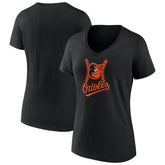 Baltimore Orioles Women's Fastball V-Neck T-Shirt Clearance