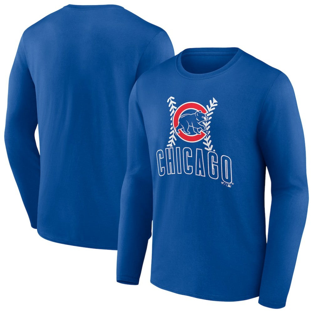 Chicago Cubs Fastball Long Sleeve T-Shirt Near Me