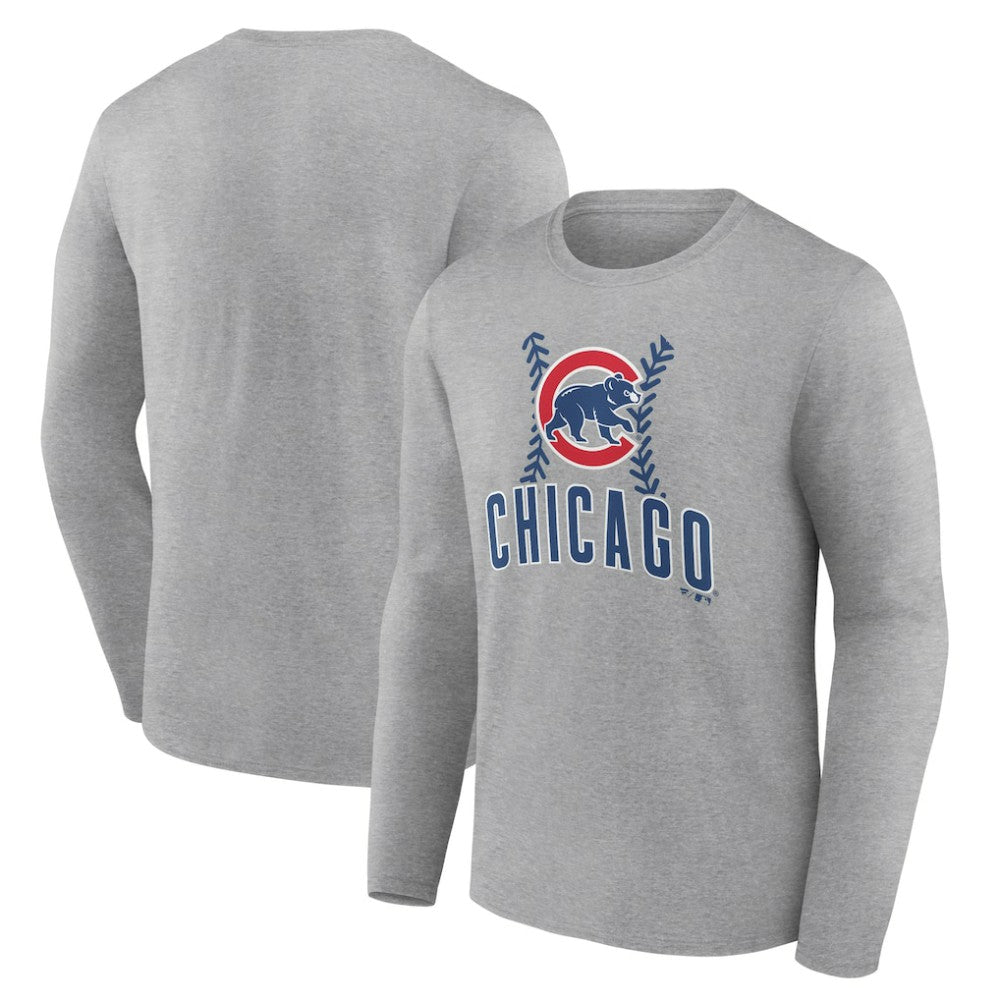 Chicago Cubs Fastball Long Sleeve T-Shirt Near Me