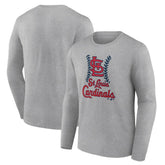 St. Louis Cardinals Fastball Long Sleeve T-Shirt Sale