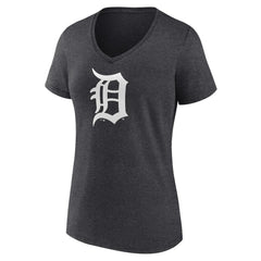 Detroit Tigers Women's Monochrome V-Neck T-Shirt Clearance